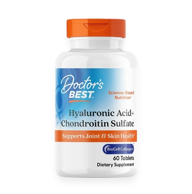 Hyaluronic Acid + Chondroitin Sulfate with BioCell Collagen - 60 tablets