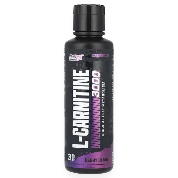 Liquid Carnitine 3000, Berry Blast - 465 ml.