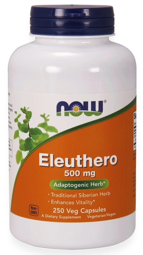 Eleuthero, 500mg - 250 vcaps