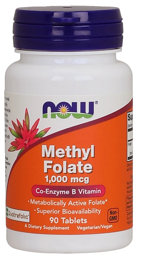 Methyl Folate, 1000mcg - 90 tablets