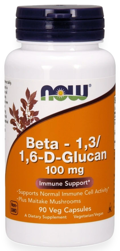 Beta - 1,3/1,6-D-Glucan, 100mg - 90 vcaps