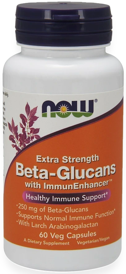 Beta-Glucans with ImmunEnhancer, Extra Strength - 60 vcaps