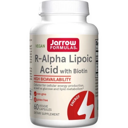 R-Alpha Lipoic Acid with Biotin - 60 vcaps