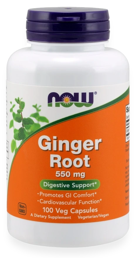 Ginger Root, 550mg - 100 vcaps