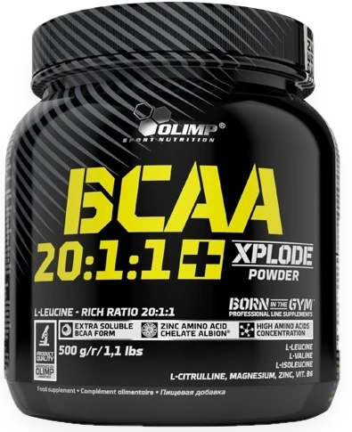 BCAA 20:1:1 Xplode, Grapefruit - 500 grams