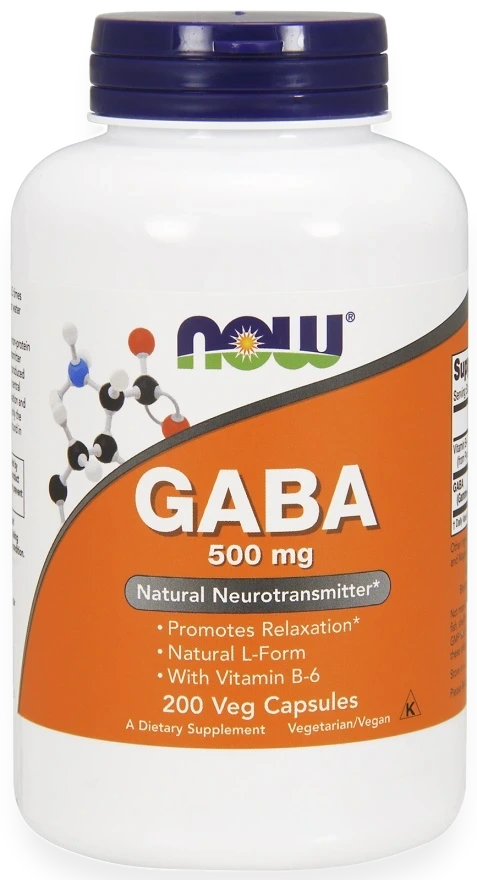 GABA with Vitamin B6, 500mg - 200 vcaps