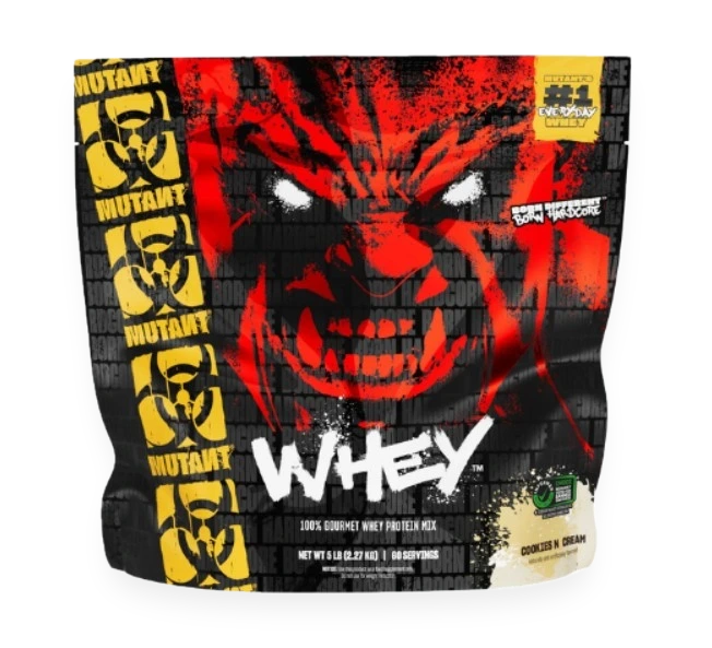 Mutant Whey, Cookies & Cream - 2270 grams