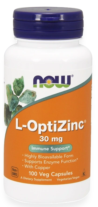 L-OptiZinc, 30mg - 100 vcaps
