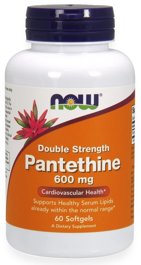 Pantethine, 600mg Double Strength - 60 softgels