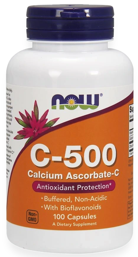 Vitamin C-500 Calcium Ascorbate-C - 100 caps