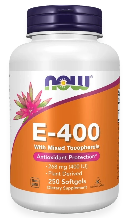 E-400 with Mixed Tocopherols - 250 softgels