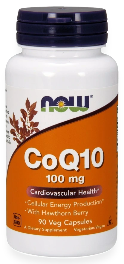CoQ10 with Hawthorn Berry, 100mg - 90 vcaps