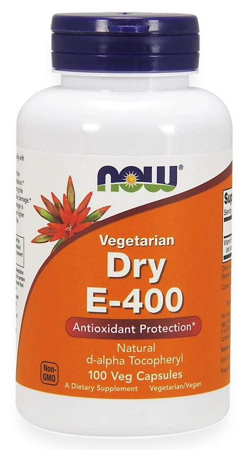 Vitamin E-400 Dry, Vegetarian - 100 vcaps