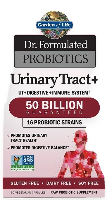 Dr. Formulated Probiotics Urinary Tract+ - 60 vcaps