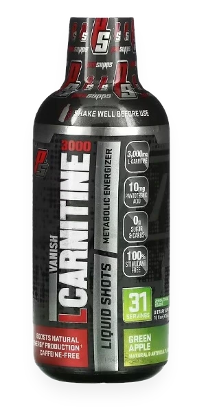 L-Carnitine 3000, Green Apple - 473 ml.