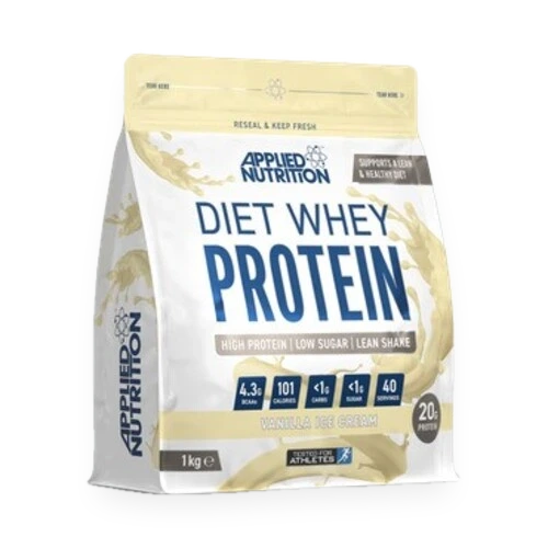 Diet Whey, Vanilla Ice Cream (EAN 634158938245) - 1000 grams