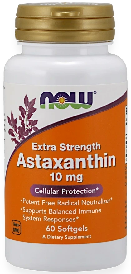 Astaxanthin Extra Strength, 10mg - 60 softgels