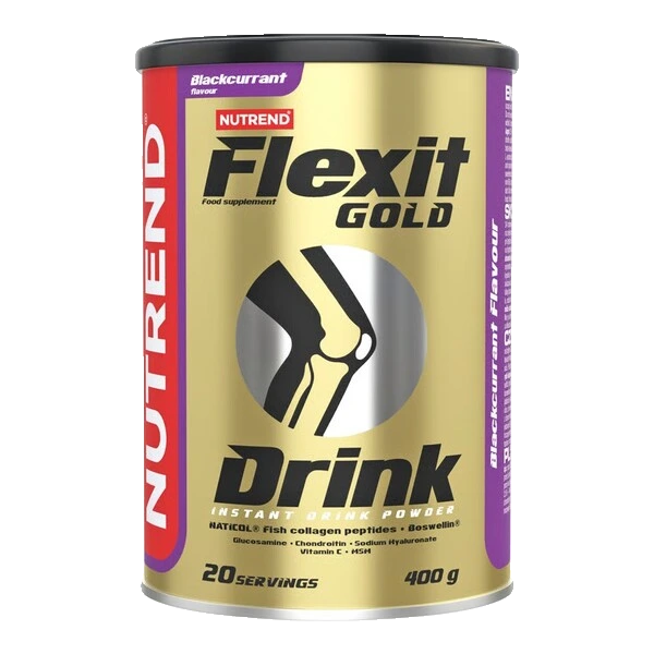 Flexit Gold Drink, Blackcurrant - 400 grams
