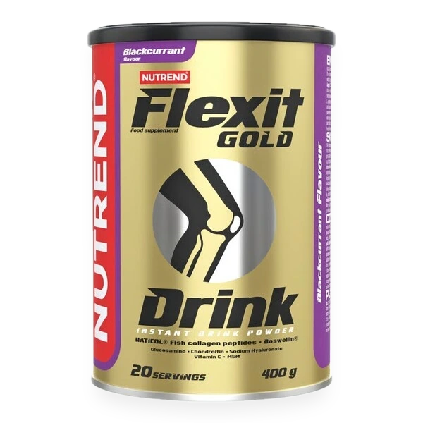 Flexit Gold Drink, Blackcurrant - 400 grams