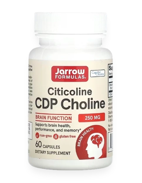 Citicoline CDP Choline, 250mg - 60 caps