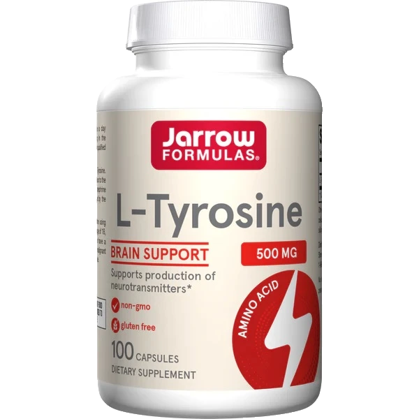 L-Tyrosine, 500mg - 100 caps