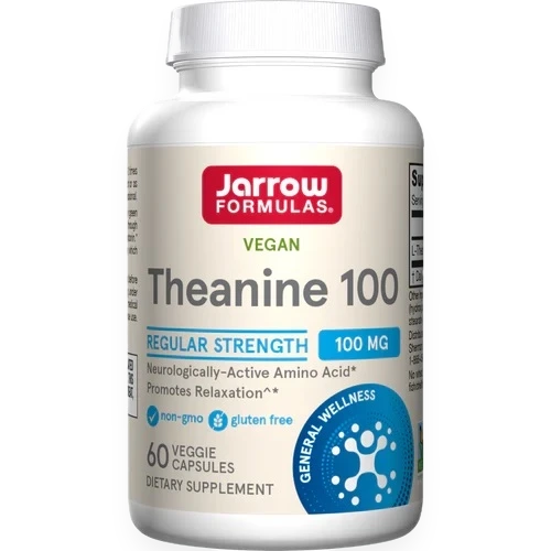 Theanine, 100mg - 60 vcaps
