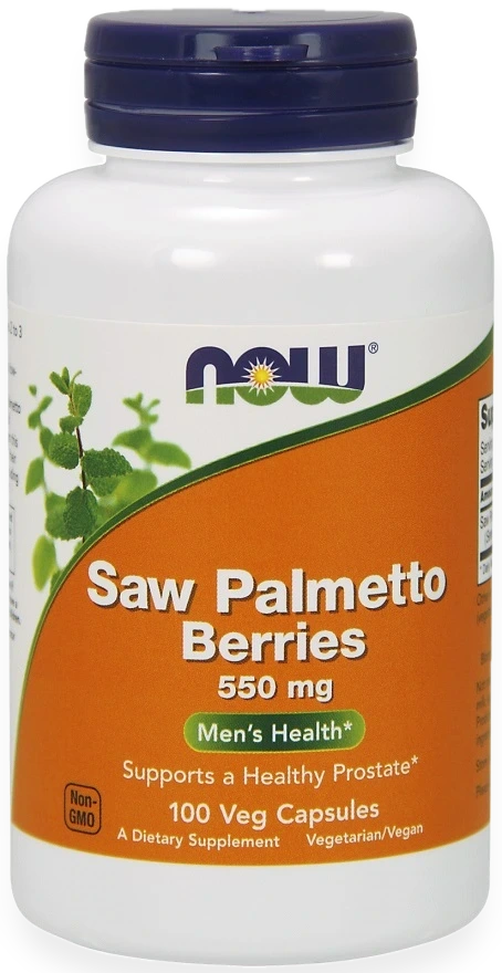 Saw Palmetto Berries, 550mg - 100 vcaps