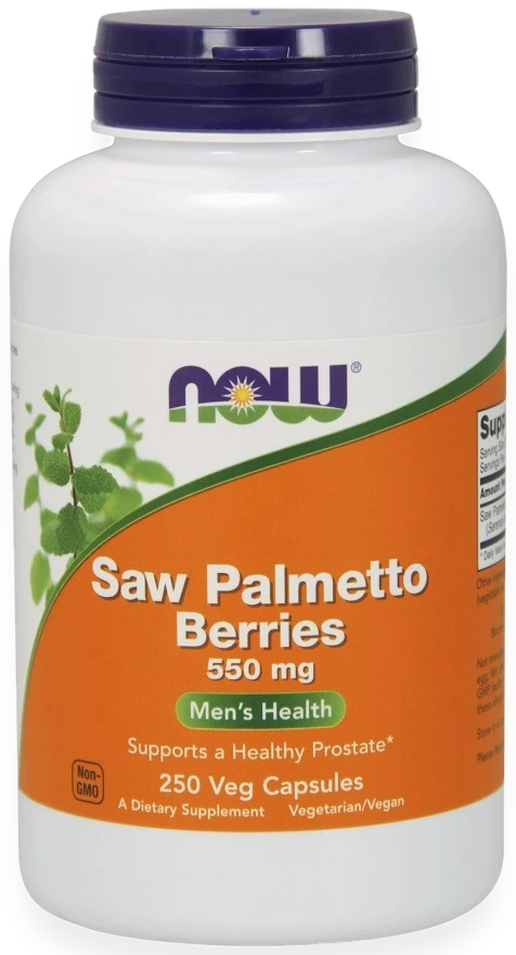 Saw Palmetto Berries, 550mg - 250 vcaps