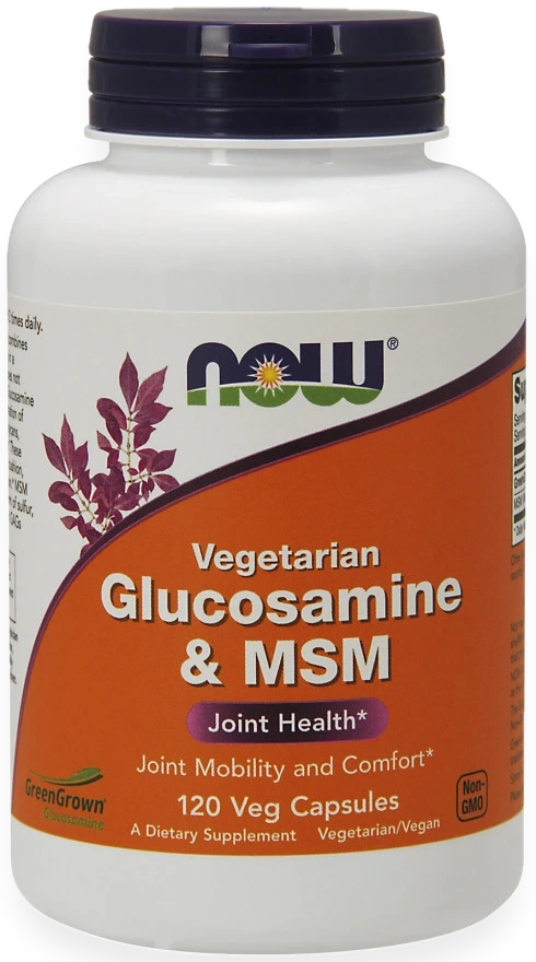 Glucosamine & MSM Vegetarian - 120 vcaps