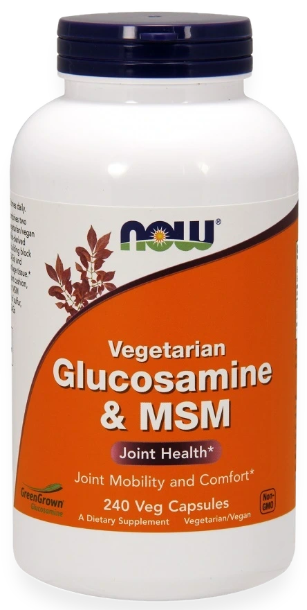 Glucosamine & MSM Vegetarian - 240 vcaps