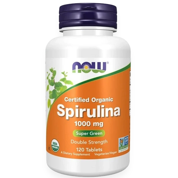 Spirulina, 1000mg - 120 tablets