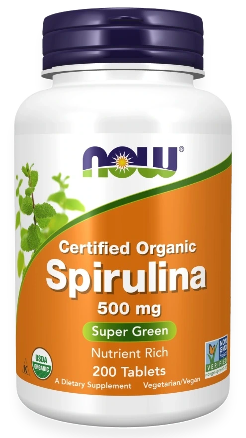 Spirulina, 500mg - 200 tablets