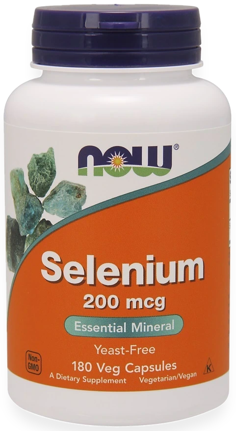 Selenium, 200mcg - 180 vcaps