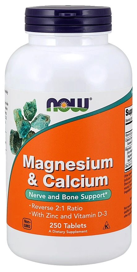 Magnesium & Calcium with Zinc and Vitamin D3 - 250 tablets