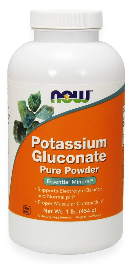 Potassium Gluconate, Pure Powder - 454 grams