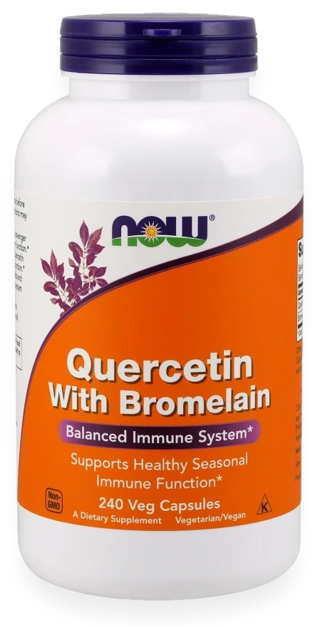 Quercetin with Bromelain - 240 vcaps