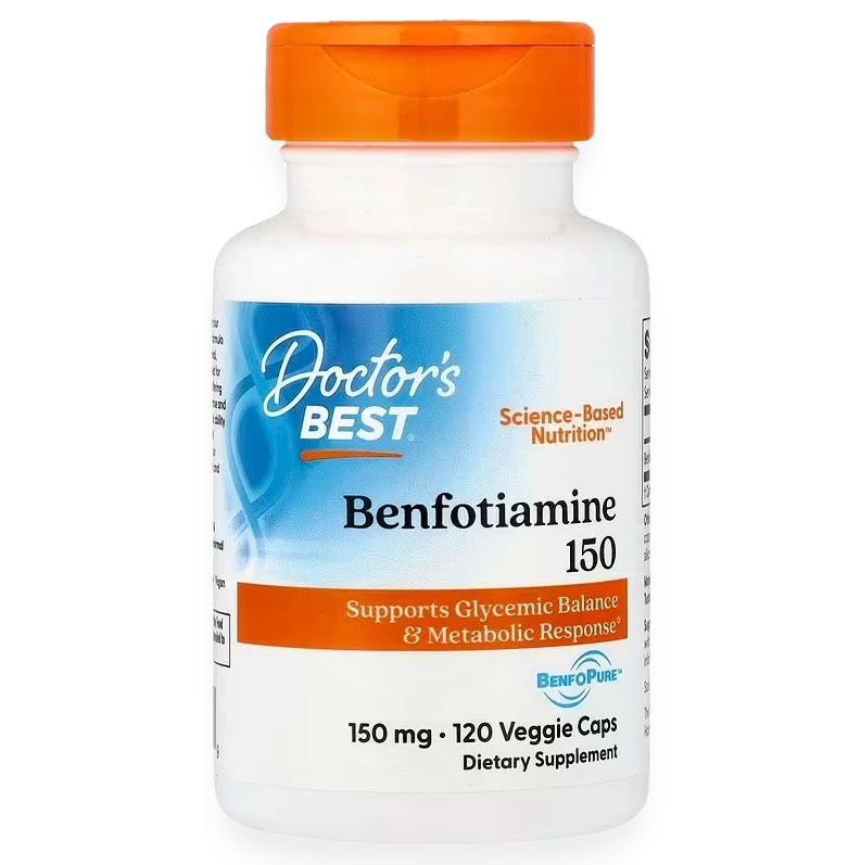 Benfotiamine with BenfoPure, 150mg - 120 vcaps