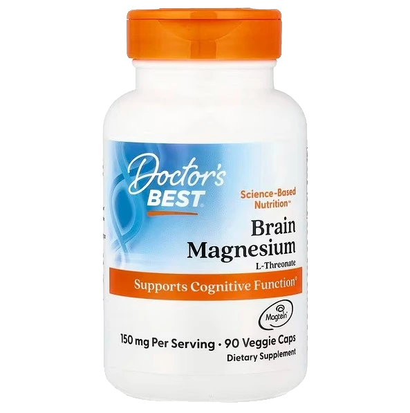 Brain Magnesium with Magtein, 150mg - 90 vcaps