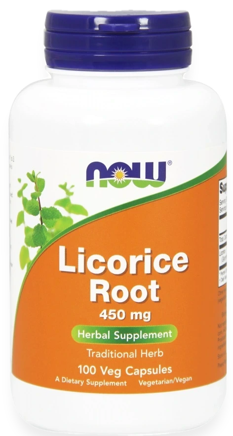 Licorice Root, 450mg - 100 vcaps