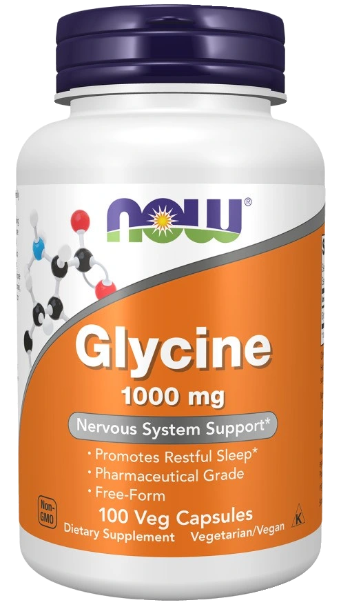 Glycine, 1000mg - 100 vcaps