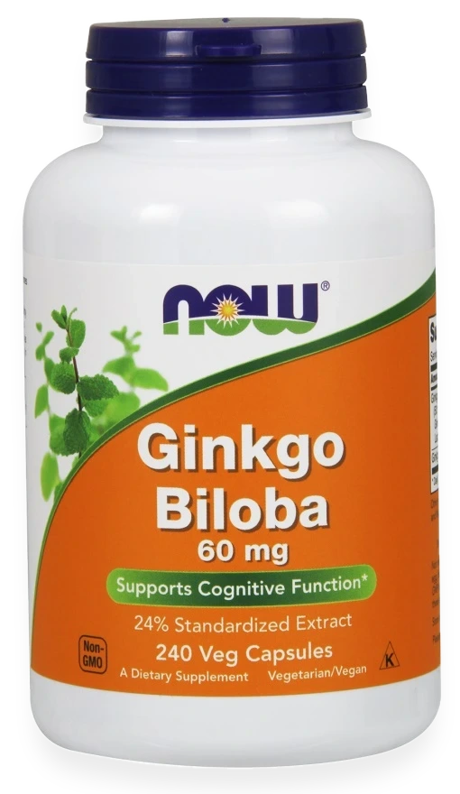 Ginkgo Biloba, 60mg - 240 vcaps