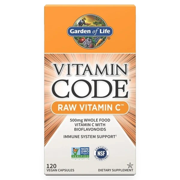 Vitamin Code Raw Vitamin C - 120 vegan caps