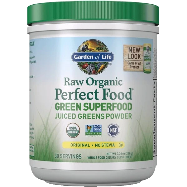 Raw Perfect Food Green Superfood, Original - 207 grams