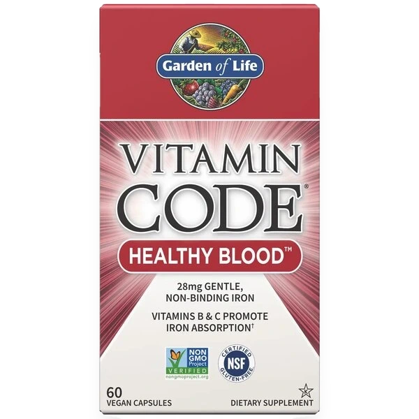 Vitamin Code Healthy Blood - 60 vegan caps