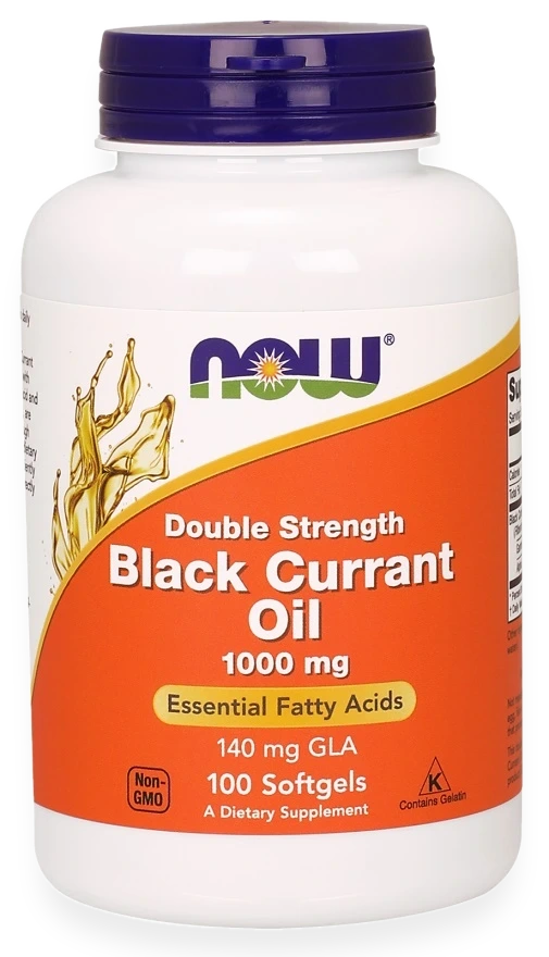 Black Currant Oil, 1000mg - 100 softgels