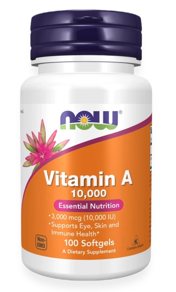 Vitamin A, 10 000 IU - 100 softgels