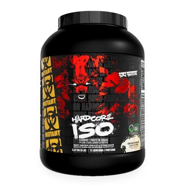 Hardcore Iso, Cookies & Cream - 2270 grams