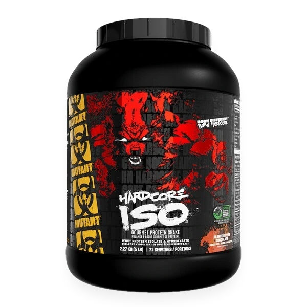 Hardcore Iso, Peanut Butter Chocolate - 2270 grams