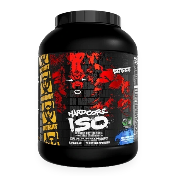 Hardcore Iso, Vanilla Ice Cream - 2270 grams