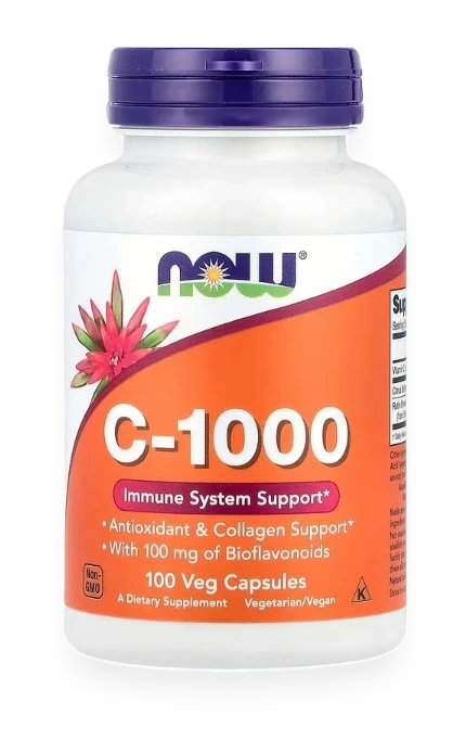 Vitamin C-1000 with 100mg Bioflavonoids - 100 vcaps